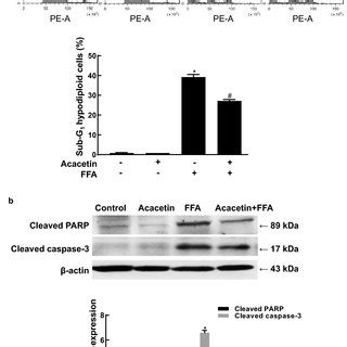 Protective Effects Of Acacetin On Ffa Induced Apoptosis A Quantitative