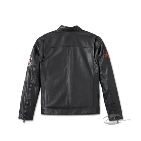 Men S 120th Anniversary Harley Davidson Leather Jacket