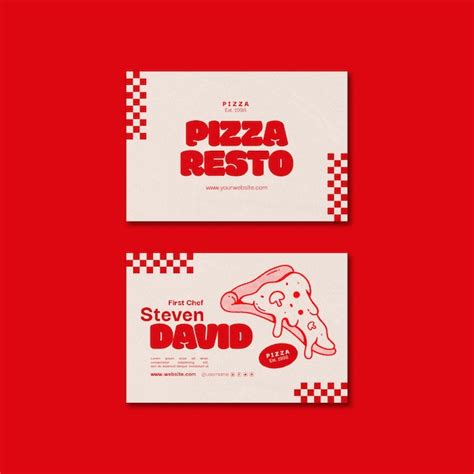 Free Psd Pizza Restaurant Template Design