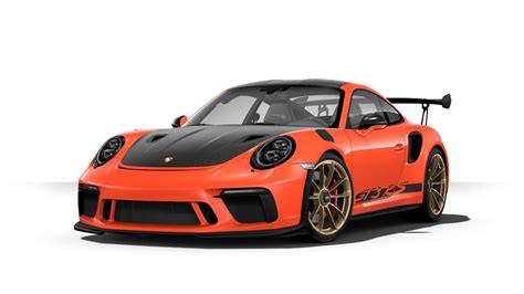 保时捷 911 Gt3 Rs 熔岩橙黑内 现车优惠10个点 恩佐网