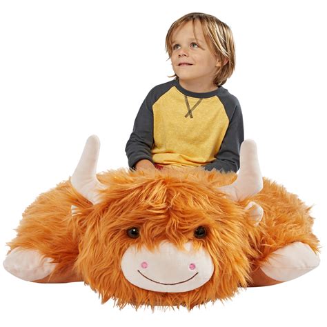 Jumbo Highland Cow Pillow Pet