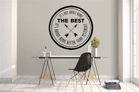 Wall Decal | Better Than Yesterday - Grafix Wall Art - New Zealand Made