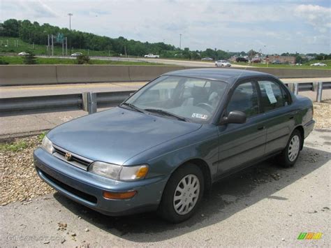 1995 Wintergreen Metallic Toyota Corolla Dx Sedan 10646208 Gtcarlot