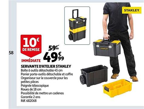 Promo Servante D Atelier Stanley Chez Auchan ICatalogue Fr