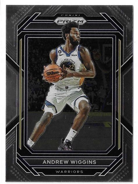 2022 23 Panini Prizm Basketball Andrew Wiggins Card 114 Golden State