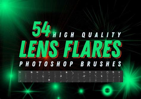 Free Lens Flares Photoshop Brushes Vol Light Photoshop Brushes