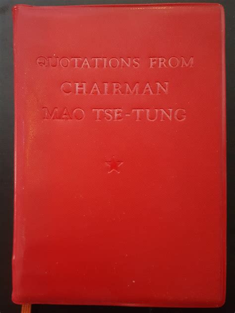 Quotations From Chairman Mao Tse Tung Par Mao Tse Tung Sehr Gut