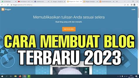 Cara Membuat Blog Di Blogger Blog Okuta