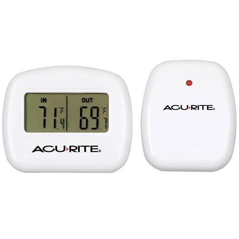 Acurite Wireless Indoor Outdoor Thermometer With India Ubuy