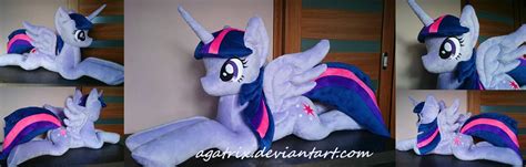 Life-size Alicorn Twilight Sparkle plush by agatrix on DeviantArt