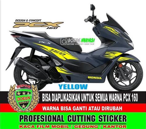 Jual Promo Termurah Cutting Sticker Pcx Striping Pcx Honda Pcx