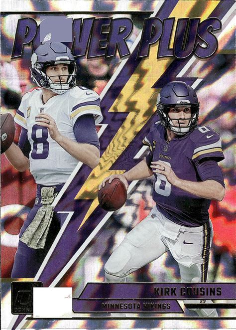 2023 Donruss PP 20 Kirk Cousins Power Plus EBay