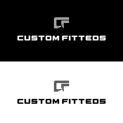 Elegant Playful Logo Design For Custom Fitteds By V I N I Design