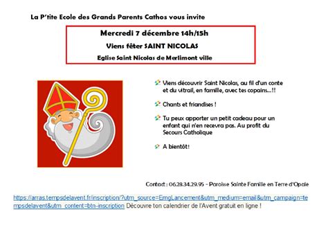 Viens F Ter Saint Nicolas Paroisse Saint Martin De La Baie D Authie