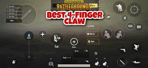 Pubg Mobile Lite Best 4 Finger Claw Setup