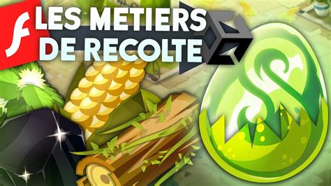 Les M Tiers De R Colte Sur Dofus Flash To Unity Youtube