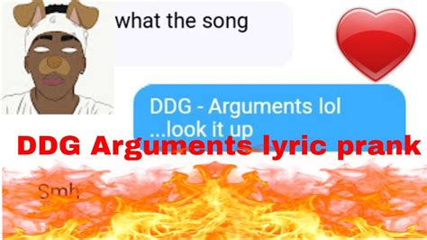 Ddg Arguments Lyric Prank On{ Gf ] Gone Right Youtube