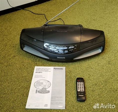 Магнитола Panasonic RX-ED 77 "кобра" купить в Москве | Электроника | Авито