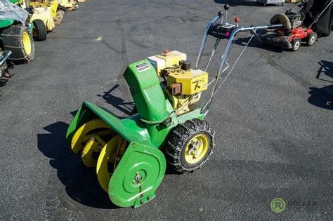 John Deere 726 Snowblower Gas Roller Auctions