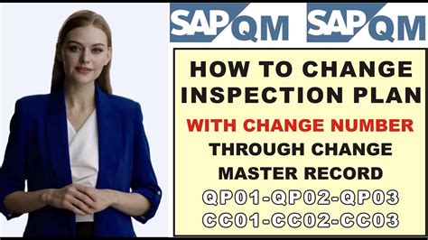 How To Change Inspection Plan In Sap Qm With Change Number Through