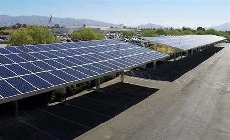 Solar Carport Parking And Power Generation Where