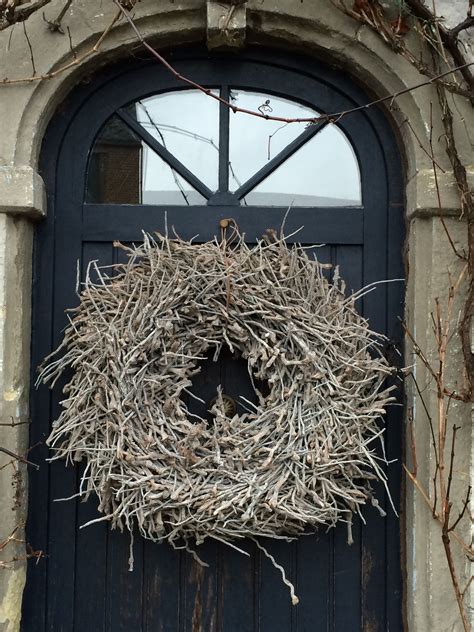 Pin By Alison Murphy On Wreaths Wreaths Christmas Wreaths Stick Wreath