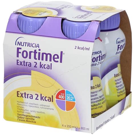 Fortimel Trinknahrung F R Ern Hrungstherapie Vanille Extra Kcal