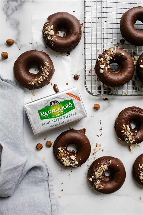 Chocolate Hazelnut Doughnuts Wood And Spoon