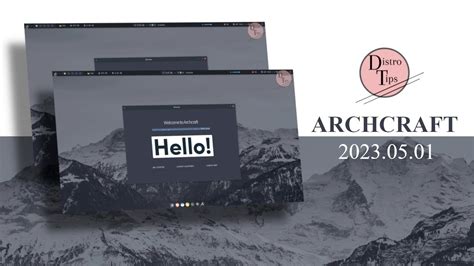 ARCHCRAFT Archcraft 2023 05 01 Archcraft Review Archcraft Linux YouTube