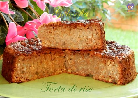 Torta Di Riso Ricetta Tradizionale Emiliana