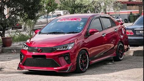 Modifikasi Perodua Bezza Facelift Paling Padu Bagi Tahun