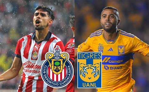 Ver Chivas Del Guadalajara Vs Tigres Uanl En Vivo Hoy Dónde Ver El