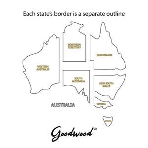 Big Wall Map Of Australia Laser Cut File Svg Cdr Dxf Eps Wooden