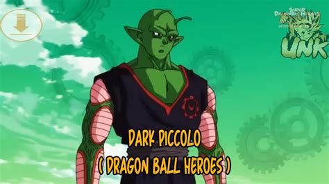 Dark Piccolo Dragon Ball Heroes Mod Dbz Budokai Tenkaichi Ps