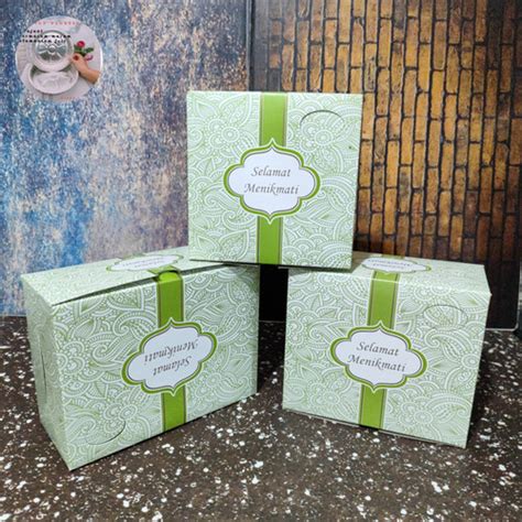 Jual Dus Snack Box Kue Batik Gemini Box 12 14 16 12x12 Jakarta