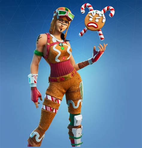 Fortnite Gingerbread Raider Skin - Character, PNG, Images - Pro Game Guides