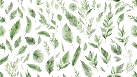 Premium Photo The Seamless Floral Pattern Of The Greenleafed Branches