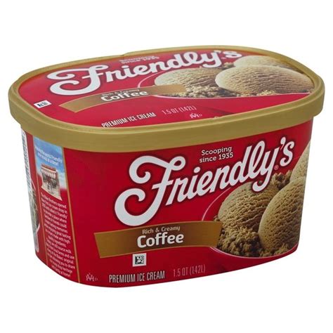 Friendly S Ice Cream Premium Coffee 1 5 Qt Instacart