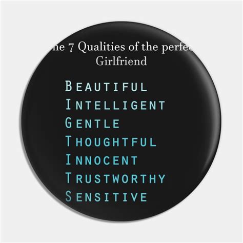 7 Qualities Of A Girlfriend Big Tits Big Tits Pin TeePublic
