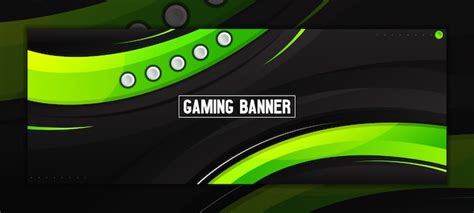 Premium Vector Abstract Gaming Facebook Banner With Futuristic Design