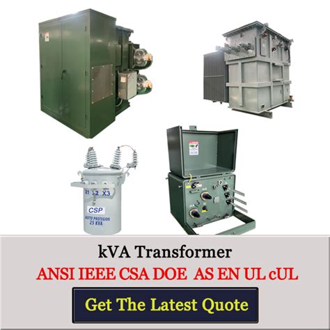 Standard Power Transformer Kva Ratings At Raymond Unger Blog