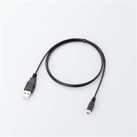 エコusb20ケーブルmini Bタイプ U2c Jm10bk