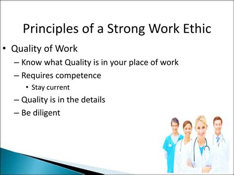 Ppt Principles Of A Strong Work Ethic Powerpoint Presentation Free