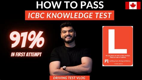 How To Pass ICBC Knowledge Test Canada Driving Test How To Get