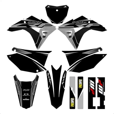 Kit de trazado gráfico para Carengem Crf 230 250f 0 50 mm color cruz