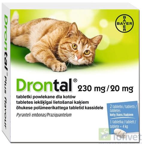 BAYER DRONTAL Plus Flavour Tabletki Dla Pkota Na Robaki HURTOWNIA