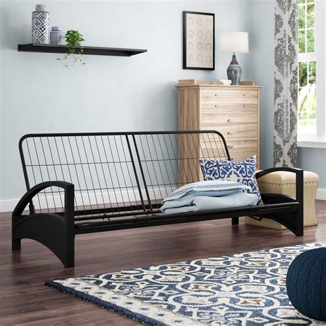 Latitude Run® 77" Metal Futon Frame & Reviews | Wayfair