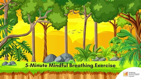 5 Minute Mindfulness Breathing Exercise Youtube