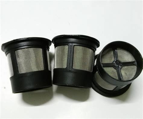 3pcs Reusable Single Cup Solo Coffee Filter Pod K Cup Basket Stainless Mesh Coffeemakers N4 Free