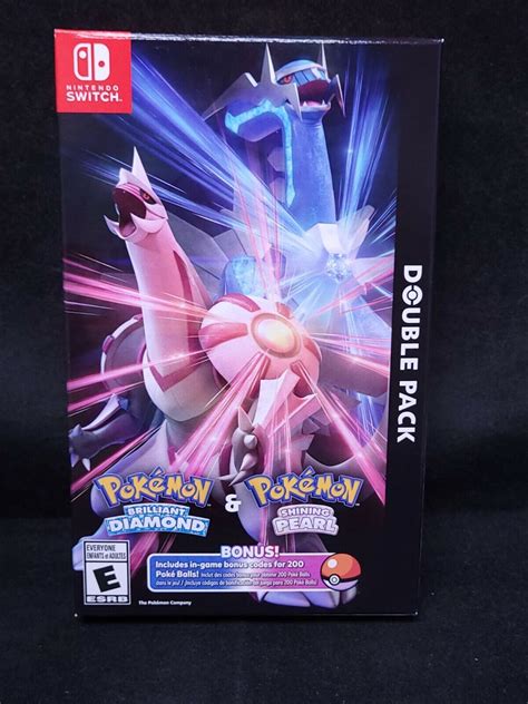 Pokemon Brilliant Diamond And Shining Pearl Double Pack Nintendo Switch New 45496597894 Ebay